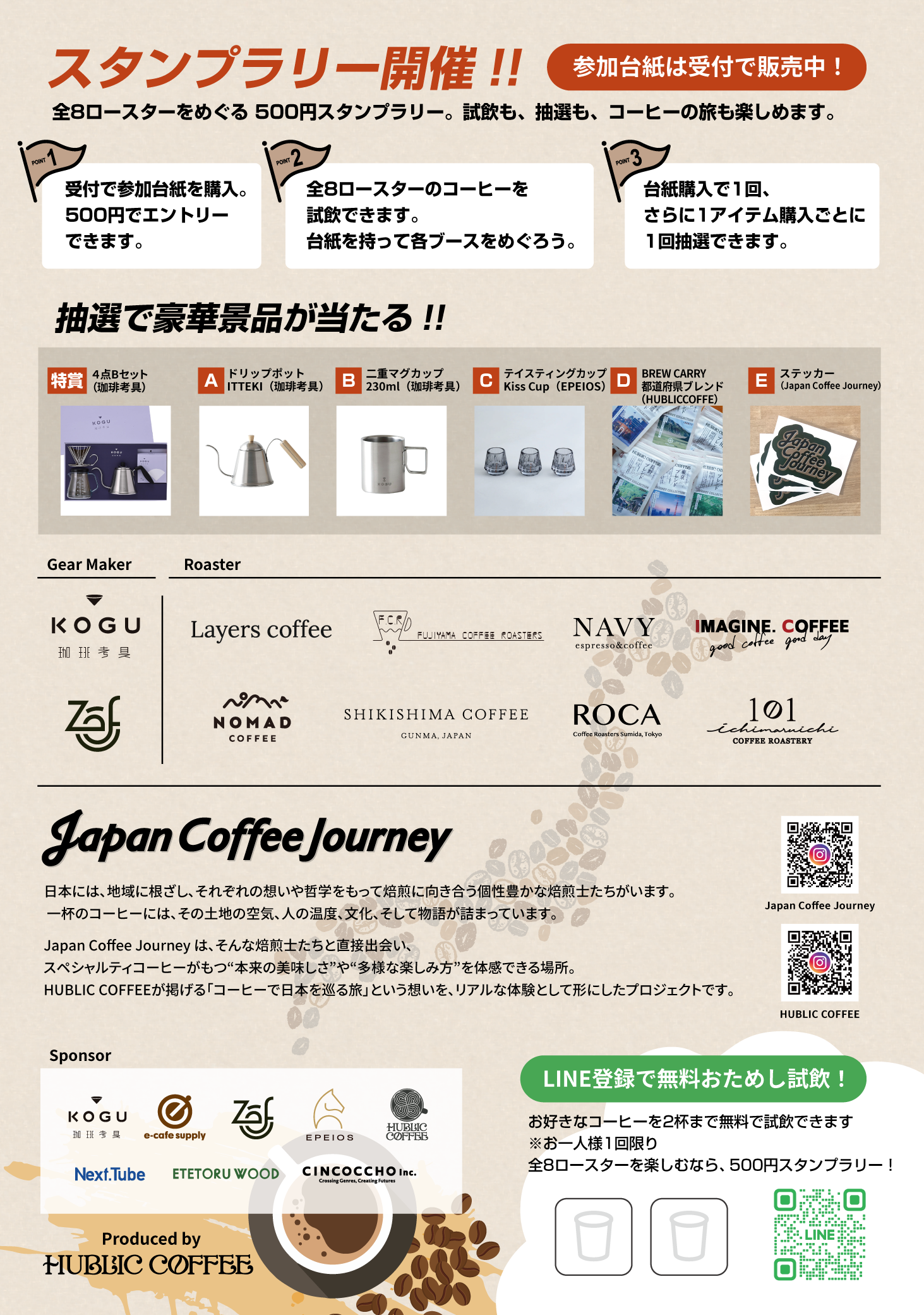 Japan Coffee Journey イベント概要